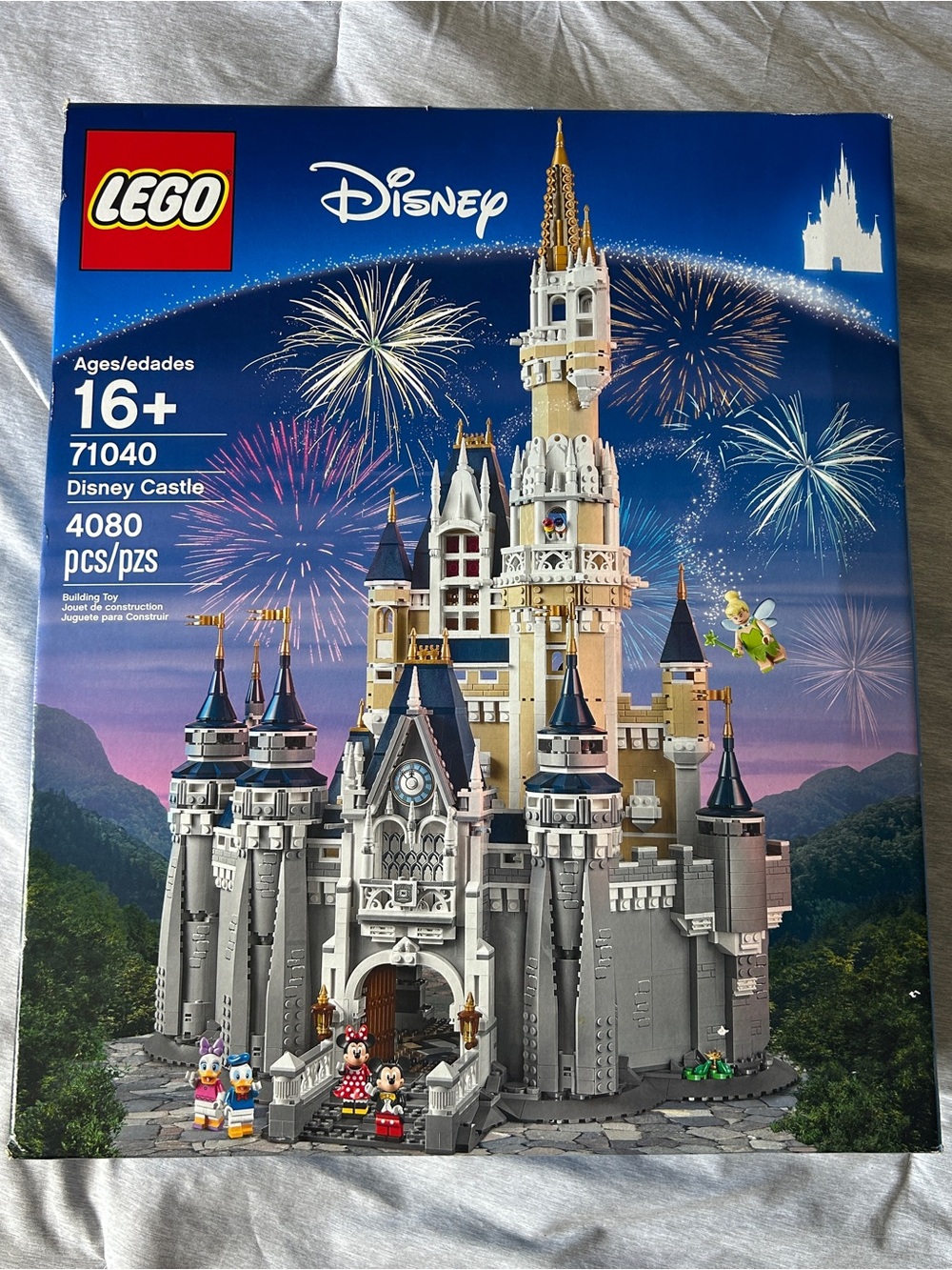 LEGO Disney Castle 71040 Retired 4,080 Pieces Unopened Original Box